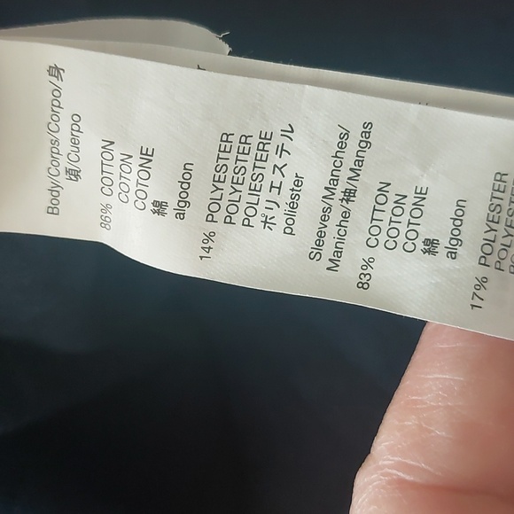 "GAP" size L, navy color long sleeve sweatshirt - Picture 10 of 11